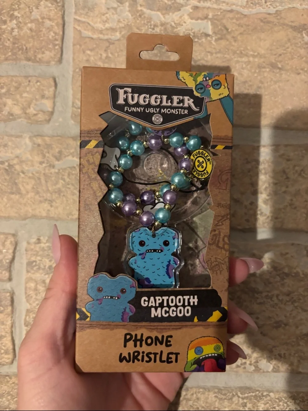 Fuggler Gaptooth McGoo Kids Phone Wristlet - Blue